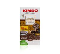 Kimbo Cialde Caffè Compostabili ESE - 120 Cialde - Espresso Barista 100% Arabica - 8 Confezioni da 15 Cialde