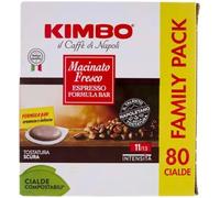 Kimbo Cialde Macinato Fresco 80pz Espresso ESE 44mm Compostabili