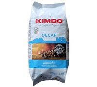 Kimbo Decaffè in chicchi di caffè interi, tostatura media, sacchetto da 1 kg, senza caffeina