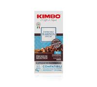 Kimbo, Espresso Barista Decaf, 400 Capsule Caffè in Alluminio Compatibili Nespresso®* Original®*, Decaffeinato Cremoso, Intensità 9/13, Tostatura Media, 40 Pack da 10 Capsule