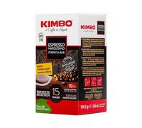 Kimbo, Espresso Napoletano, 120 Cialde Caffè Compostabili ESE, Miscela Forte e Corposa, Intensità 10/13, Tostatura Medio-Scura, 8 Pack da 15 Cialde