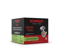 Kimbo Espresso Napoletano, 6 Pacchi da 50 Cialde Compostabili ESE (Totale 300 Cialde) - Aroma 5/6, Corpo 6/6, Torrefazione 6/6, Intensità 10/12