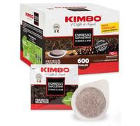 Kimbo, Espresso Napoletano, 600 Cialde Caffè Compostabili ESE, Miscela Forte e Corposa, Intensità 10/13, Tostatura Medio-Scura, 12 Pack da 50 Cialde