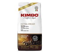 Kimbo Extra Cream - 6 kg - Buste da 1 kg | Tostatura Media - Intensità 11/13 | Aroma Dolce di Cioccolato e Crema Densa*