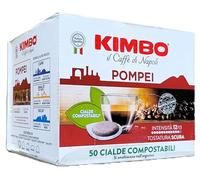 100 Cialde Caffè KIMBO - Miscele Pompei in carta filtro ese 44mm