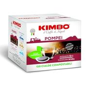Kimbo, Pompei, Le Meraviglie del Gusto 450 Cialde Compostabili ESE, Miscela Forte e Decisa, Intensità 12/13, Tostatura Scura, 3 Pack da 150 Cialde