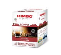 Kimbo, Pompei, Le Meraviglie del Gusto 50 Capsule Caffè Compatibili Nespresso® Original®, Miscela Forte e Decisa, Intensità 12/13, Tostatura Scura, 1 Pack da 50 Capsule