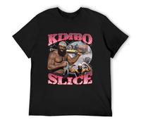 Kimbo Slice Boxer Collage Men's Fashion T-Shirt Black XL