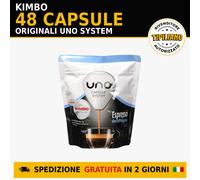Kimbo Uno System DEK 48 capsule caffè decaffeinato originale