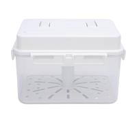 Kimchi - Contenitore per fermentazione | Grande capacità da 5 galloni con sigillo migliorato | Scatola rettangolare per marinatura kimchi, crauti/verdure | Cibo - Materiale (5L)