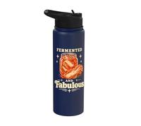 Kimchi Fermentato Delizioso Cibi Fermentati Stainless Steel Insulated Water Bottle