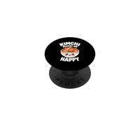 Kimchi mi rende felice cibo coreano Kimchi Amante Corea Piatti PopSockets PopGrip Adesivo