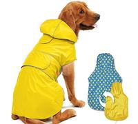 Kimee Impermeabile per cani reversibile, poncho impermeabile su un lato
