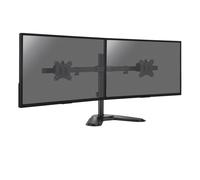 Kimex 015-1151 Supporto per monitor nero per 2 schermi da 17-32″ VESA 75x75/100x100