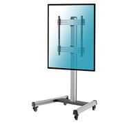 KIMEX 031-1110K2 Supporto TV da pavimento mobile con ruote per Monitor verticale 60"-100"