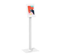 KIMEX 091-3043K3 Stand da Pavimento per iPad e Samsung 9.7"-11", Bianco