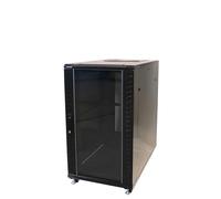 KIMEX 112-6124K Armadio Rack 19" da Pavimento, Larghezza 600 mm, profondità 1000mm, 24 unità