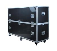 KIMEX - Flight case per 2 monitor 40''-55'' - 103-4055