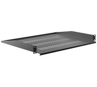 KIMEX Mensola Ripiano fisso per rack da pavimento e rack da parete 19'', Profondità 380mm, Altezza 1U