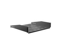 KIMEX Mensola Ripiano fisso per rack da pavimento e rack da parete 19'', Profondità 460mm, Altezza 2U