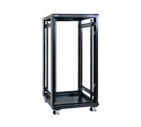 KIMEX - Rack a pavimento 19" - A telaio aperto - Larghezza 600 mm, Profondità 1000mm, 42 Unità - 112-6142K2