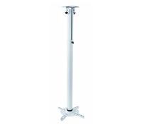 KIMEX - Staffa da soffitto per videoproeittore - Altezza 70-117cm - Bianco-052-2005