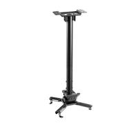 Kimex Supporto da Soffitto per Proiettori Altezza 60-90 cm 35 Kg Nero