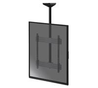 Supporto TV KIMEX Supporto da soffitto per 1 TV 65''-75'' - Modalità verticale - Altezza 150 cm da 65 " a 75 ", portata max 50 kg, VESA max 200x200 min, 800x600 max