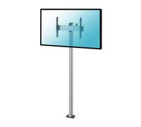 Kimex Supporto da Terra con Base Avvitabile per TV 32"-75" Altezza 240cm VESA 600x400 Max 50Kg