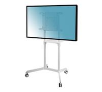 KIMEX 030-3001 Supporto da Pavimento per display 37-70" adatto per Samsung Flip® / Microsoft hub®2s, Bianco