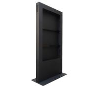 Kimex Totem Digitale 161-5500V 55″ VESA 200x200 a 600x400 50kg Nero per Interni