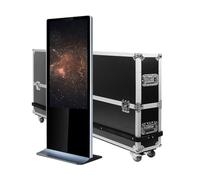 KIMEX - Totem Touchscreen 43'' - Full HD - 500 CD - 24h/7j Indoor + Flightcase - 161-4300TF