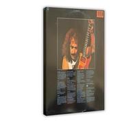 KIMEYT Poster su tela di Carlos Santana-Blues per Salvador, decorazione per camera da letto, ufficio, stanza, regalo, 20 x 30 cm