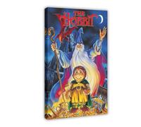 KIMEYT Poster su tela, motivo: Il Signore degli Anelli, motivo: Lo Hobbit, decorazione per camera da letto, ufficio, camera da letto, regalo, 30 x 45 cm