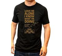 Kimi Raikkonen Leave Me Alone I Know What I'm Doing Mens Tshirt Black M
