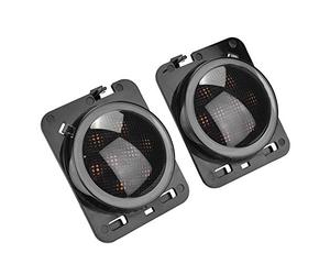 KIMISS 1 Coppia di Indicatori di direzione per parafango 12V LED Luce Laterale Adatta