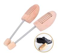 KIMISS 1 Paio di Paia Shaper da Scarpe, 2 Pezzi in Legno Anti -deformazione Rughe Women Women Shaper, Alberi in Legno da Custode, Gioielli e Accessori per Orologi con Colonna di Molla per Mantare