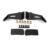 KIMISS 1 paio di staffe per portalampada, staffa di montaggio per barra LED per parabrezza superiore curva in metallo 52 pollici per 4WD 2WD 1999-2015