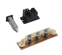 KIMISS 10 Pezzi Kit di Riparazione del Caricabatterie per Batteria per Club Auto Power Drive 48V - Parti Essenziali Correzione Rapida e Prestazioni Migliorate