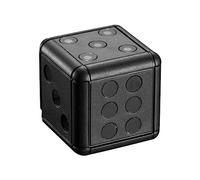 KIMISS 1080P Full HD Mini Dice DV Camera Dash Cam Luce per Visione Notturna All'aperto (BLACK)