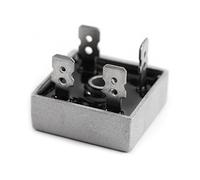 KIMISS 10pcs Raddrizzatore a Ponte Monofase KBPC5010, 50A 1000V - Moduli per Conversione Corrente Elettrica