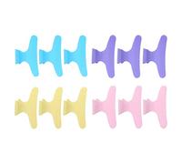 KIMISS 12 Pezzi Clamp/Holder per Capelli a Farfalla - Perca di Artigli di Capelli Professionali per Sezionamento e Styling - Accessori per Colorati per il Salone e l'uso Domestico (Saloni di