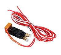 KIMISS 2 in 1, Estrusore per Stampante 3D in Metallo 12V Telefono Economico con Cavo Kit Hotend Colore Verde Fisso con Viti di Copertura in Silicone per Ender 3 CR10S Pro24V (12V)