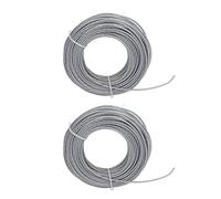 KIMISS 2 PCS 24m da 2,0 Mm Cavo di Funi per Cuoio da Tosaerba per Arte 24 27 30 36 - del Trimmer in Nylon Premium, Ideale per Il Taglio dell' e la Manutenzione del Giardino