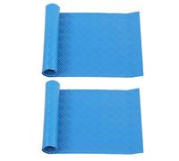 KIMISS 2 PCS Tappetini per Piscina in Gomma - Tampone a Gradini Anti -Slip per Accesso alla Piscina, 60x24x0,1 Cm, Ideale per Le Scale della