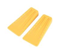 KIMISS 2 Pezzi Zeppe di Abbattimento in Plastica - Accessori per Il Taglio degli Alberi per Motosega - Strumenti di Registrazione per l'Abbattimento degli Alberi Sicuri e la Guida