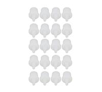 KIMISS 20pcs Sostituzione dell'Ugello Bottiglia per Colla per Ciglia per Colla e Pigmento - Ugello di per Estensione Lucida ABS per Estensioni per Ciglia e Bottiglie a Colori