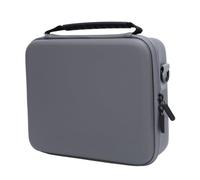 KIMISS 3 Action Camera Che Trasporta Custode Premium in Pelle L, Ive e Portatile Portatile con Spalla Cinghia Anti Drop, Resistente Agli Urti, Polvere, a Prova di Prova e Grigio Compatto