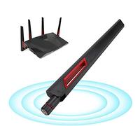 KIMISS 3PCS 2.4G 5.8G Dual, Antenna Router Ad Alto Guadagno per Canali Dc a Banda SMA 8DBi Uscita Buck AC68U AC88U AC66U