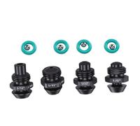 KIMISS 4 Pezzi di Naselli per Pistola per Rivetti, per Strumento Rivetto 2550 M12, Dimensioni 3/32" 1/8" 5/32" 3/16", Accessori di Ricambio 48-54-0100, Punte di Ritenzione del